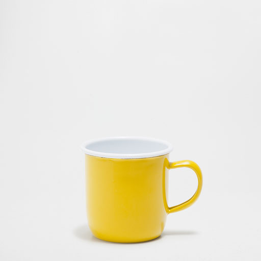ZARA HOME - Yellow steel mug 